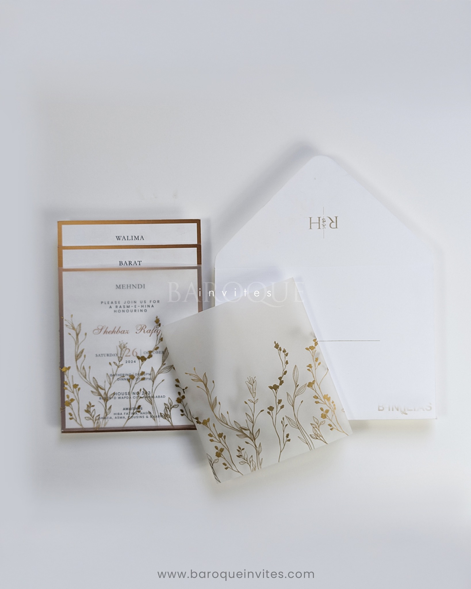 The invitation to a life together✨
📩 DM us for queries
📱 WhatsApp: +92 317 747 4736
🌐 baroqueinvites.com
Follow us for fresh trends this wedding season! @baroqueinvite
#WeddingGoals #PakistanWeddings #weddingcards